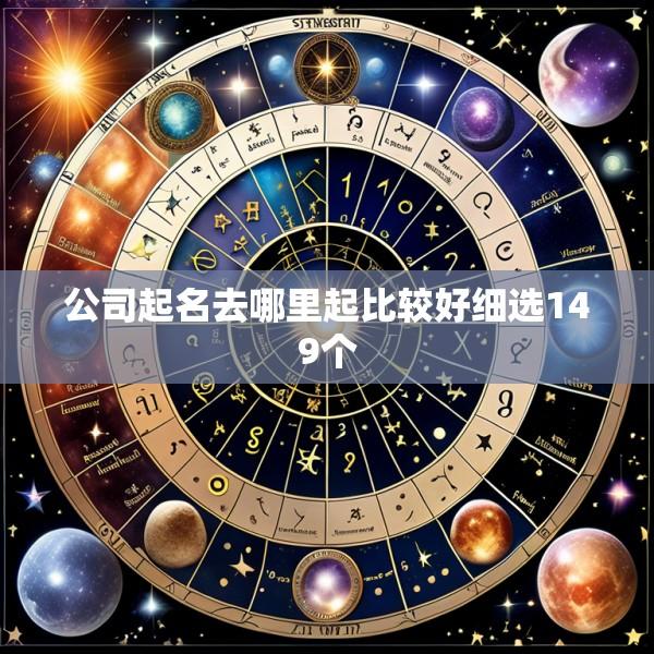 公司起名去哪里起比较好细选149个