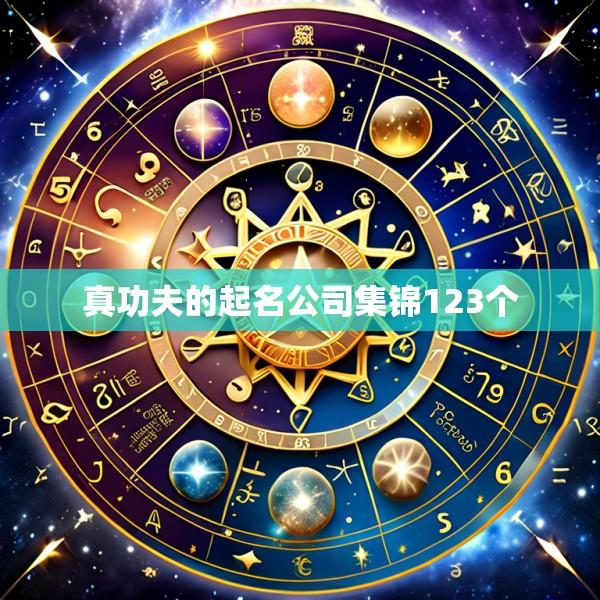 真功夫的起名公司集锦123个