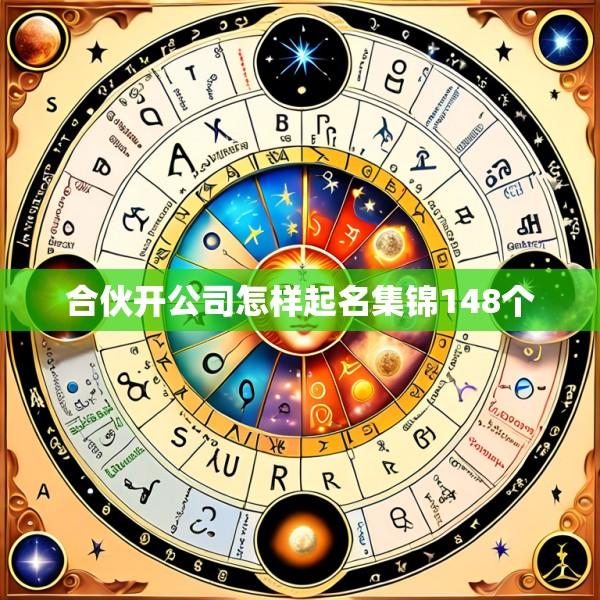 合伙开公司怎样起名集锦148个