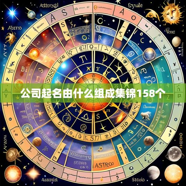 公司起名由什么组成集锦158个