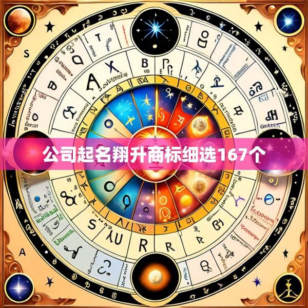 公司起名翔升商标细选167个
