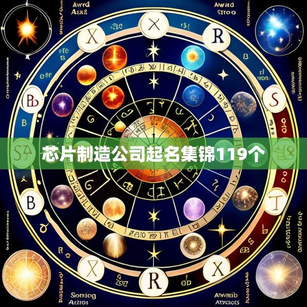 芯片制造公司起名集锦119个