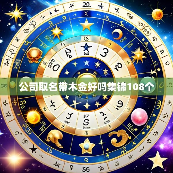 公司取名带木金好吗集锦108个