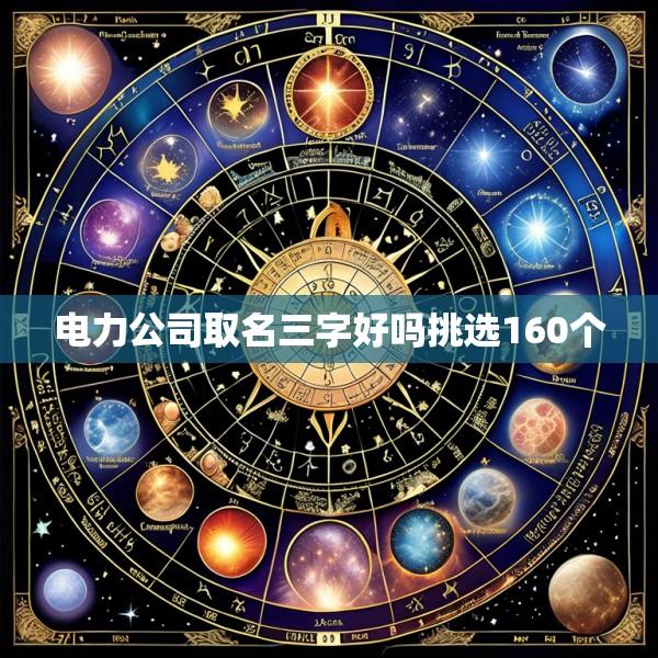 电力公司取名三字好吗挑选160个