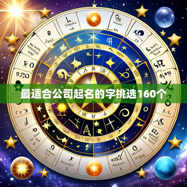 最适合公司起名的字挑选160个