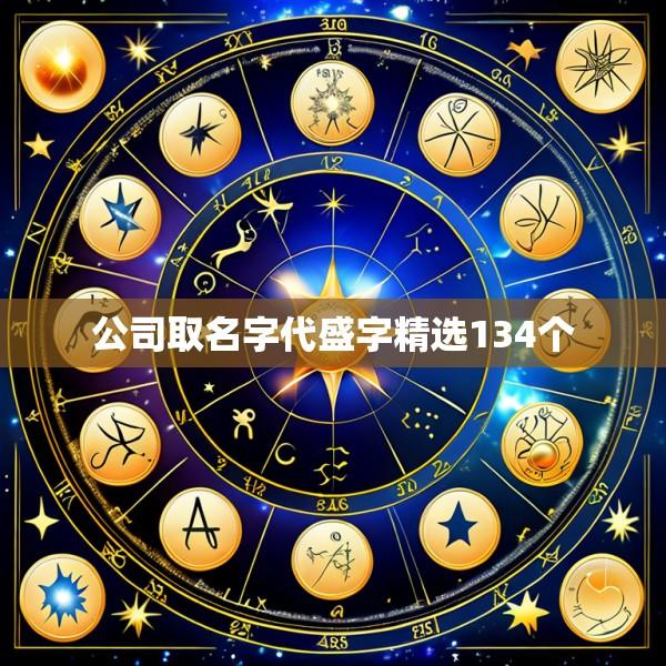 公司取名字代盛字精选134个
