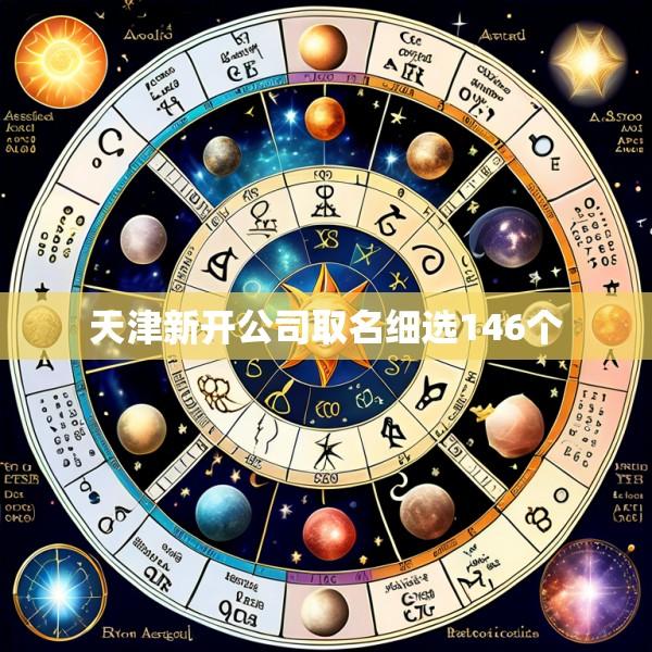 天津新开公司取名细选146个