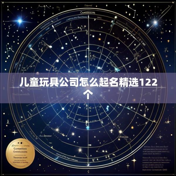 儿童玩具公司怎么起名精选122个