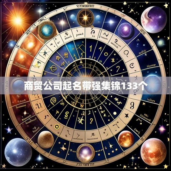 商贸公司起名带强集锦133个