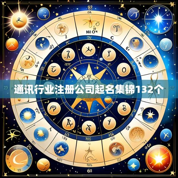 通讯行业注册公司起名集锦132个