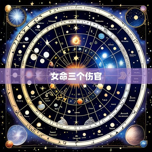 女命三个伤官