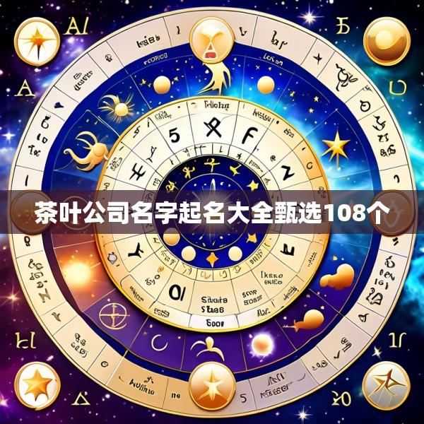 茶叶公司名字起名大全甄选108个