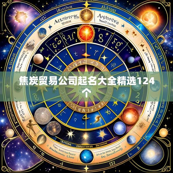 焦炭贸易公司起名大全精选124个