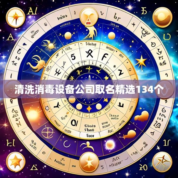 清洗消毒设备公司取名精选134个