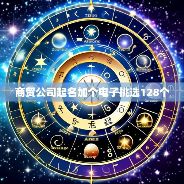 商贸公司起名加个电子挑选128个