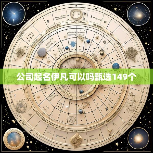 公司起名伊凡可以吗甄选149个