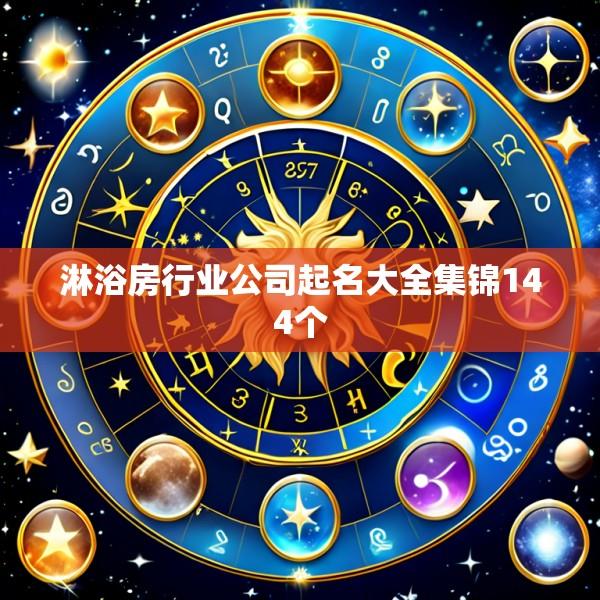 淋浴房行业公司起名大全集锦144个