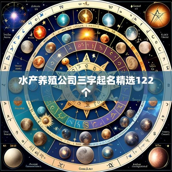 水产养殖公司三字起名精选122个