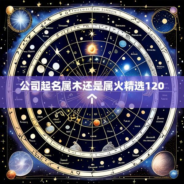 公司起名属木还是属火精选120个