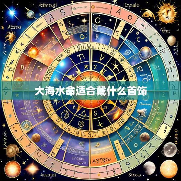 大海水命适合戴什么首饰