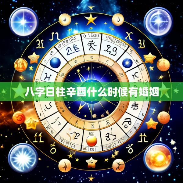 八字日柱辛酉什么时候有婚姻
