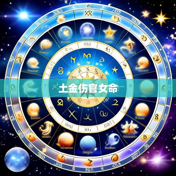 土金伤官女命