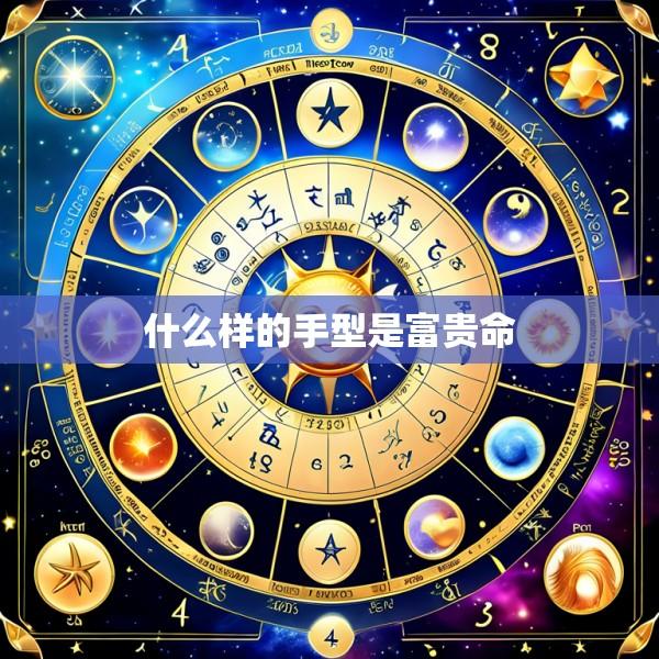 什么样的手型是富贵命