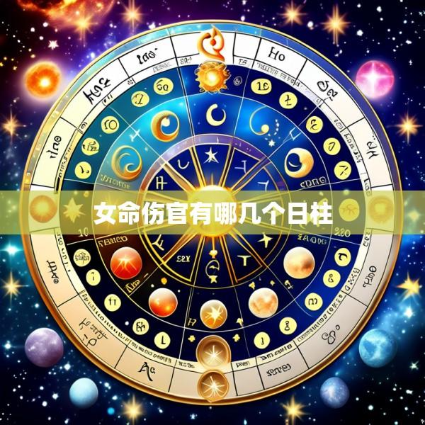 女命伤官有哪几个日柱