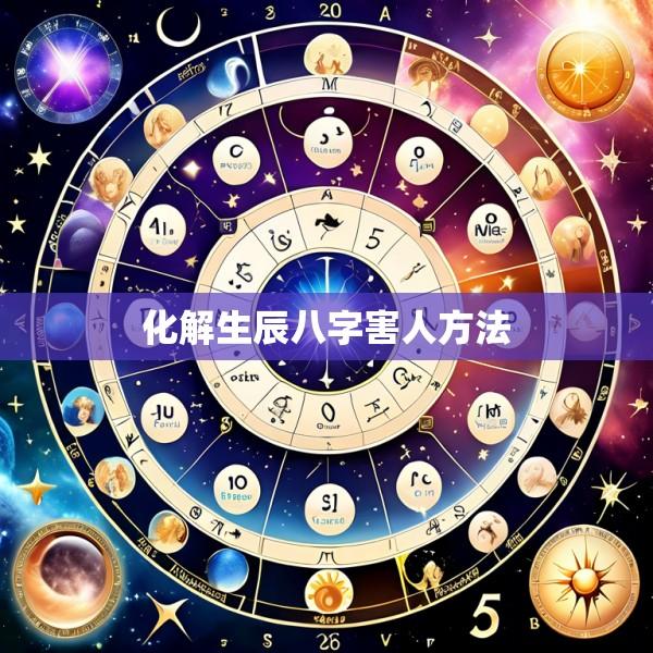 化解生辰八字害人方法