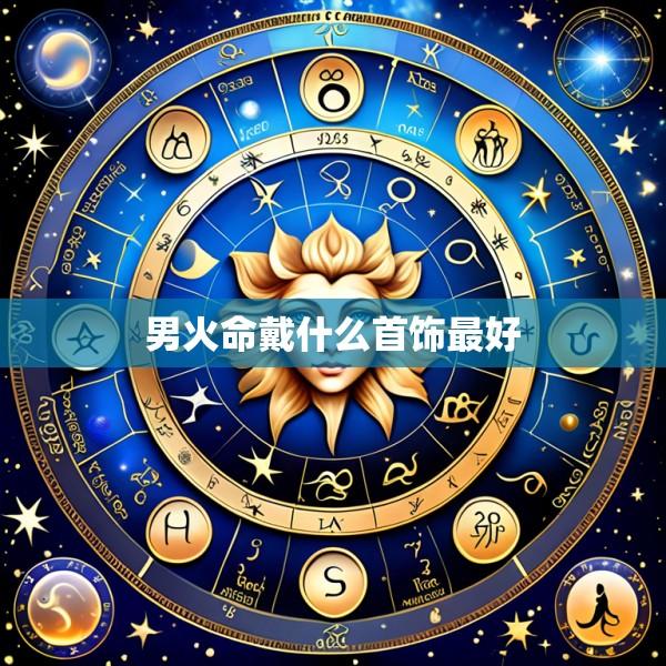男火命戴什么首饰最好