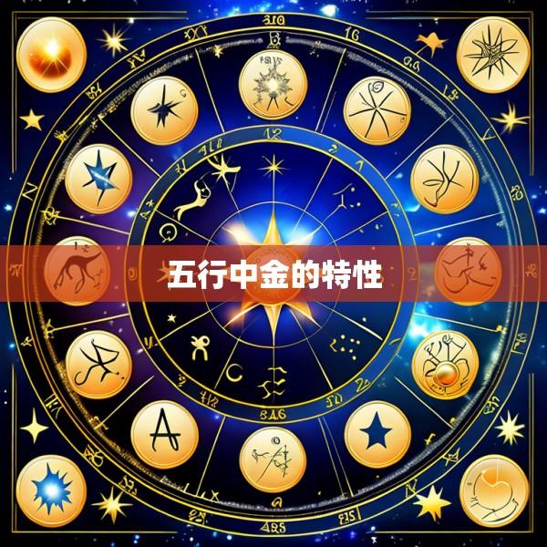 五行中金的特性