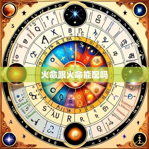 火命跟火命能配吗