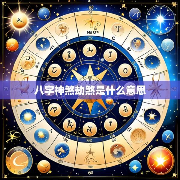 八字神煞劫煞是什么意思