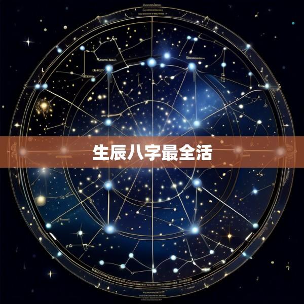 生辰八字最全活