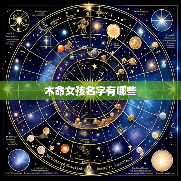 木命女孩名字有哪些