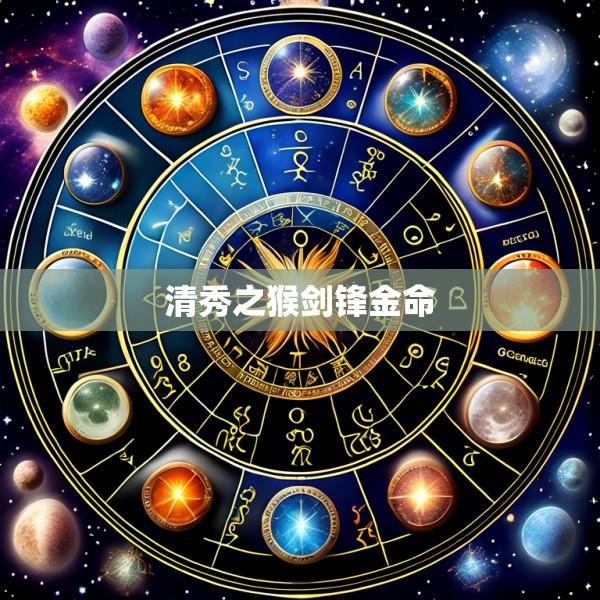 清秀之猴剑锋金命