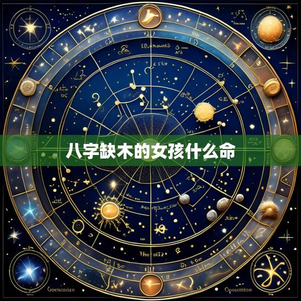 八字缺木的女孩什么命