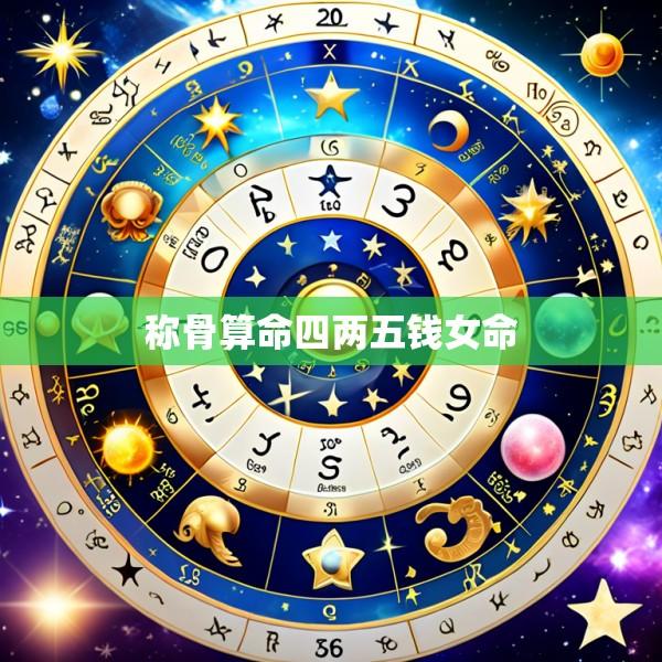 称骨算命四两五钱女命
