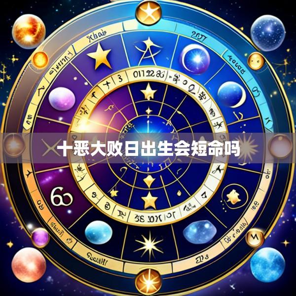 十恶大败日出生会短命吗