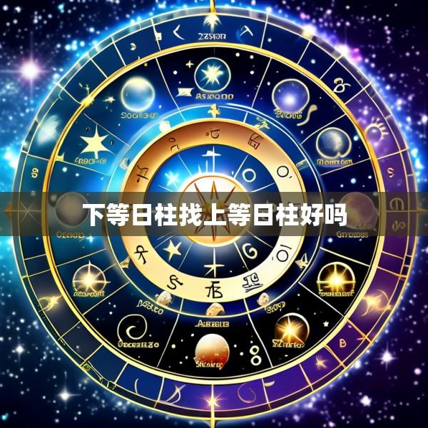 下等日柱找上等日柱好吗