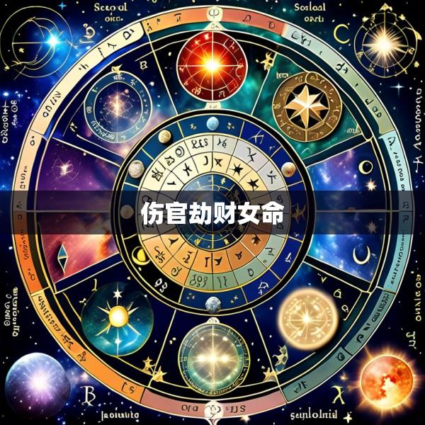伤官劫财女命