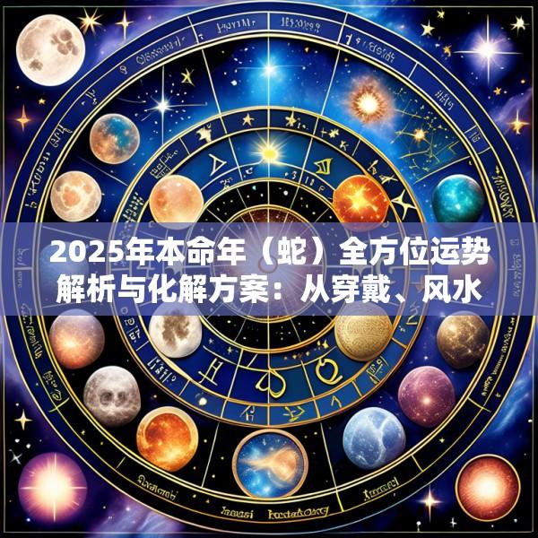 2025年本命年（蛇）全方位运势解析与化解方案：从穿戴、风水到行为禁忌全指南