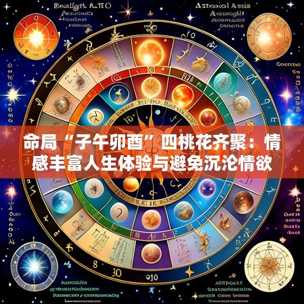 命局“子午卯酉”四桃花齐聚：情感丰富人生体验与避免沉沦情欲损耗元气的警示