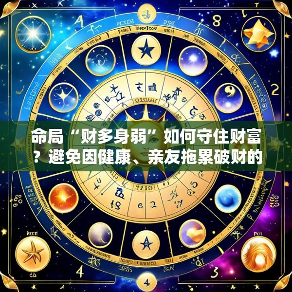 命局“财多身弱”如何守住财富？避免因健康、亲友拖累破财的理财与养生双攻略