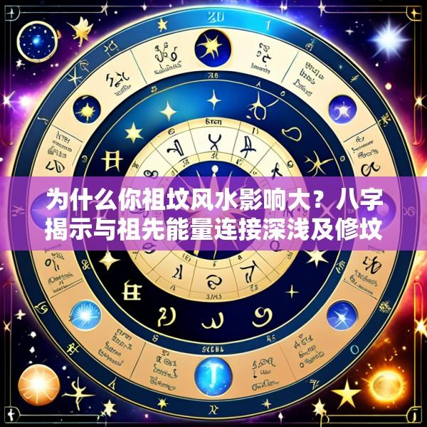 为什么你祖坟风水影响大？八字揭示与祖先能量连接深浅及修坟改运的注意事项