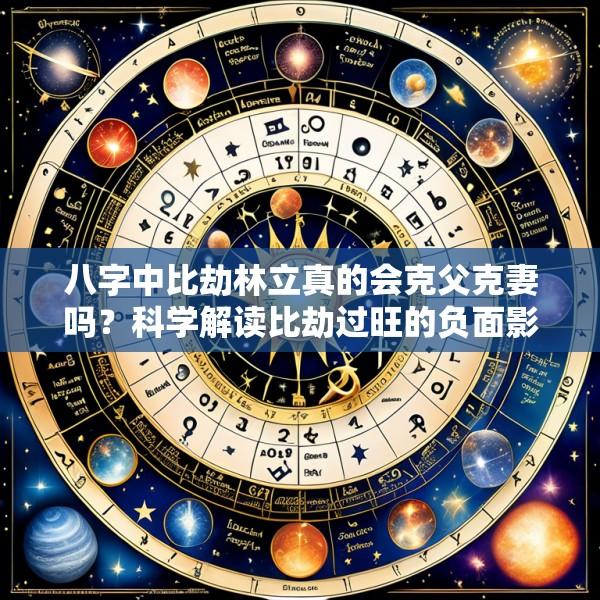 八字中比劫林立真的会克父克妻吗？科学解读比劫过旺的负面影响与家庭关系调和之道