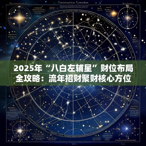 2025年“八白左辅星”财位布局全攻略：流年招财聚财核心方位与催财阵法详解