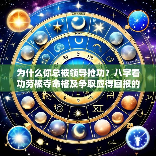 为什么你总被领导抢功？八字看功劳被夺命格及争取应得回报的沟通策略与时机