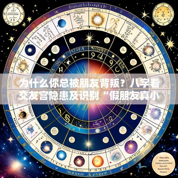 为什么你总被朋友背叛？八字看交友宫隐患及识别“假朋友真小人”的命理特征