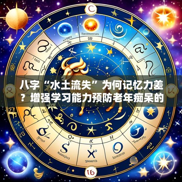 八字“水土流失”为何记忆力差？增强学习能力预防老年痴呆的健脑养生与风水